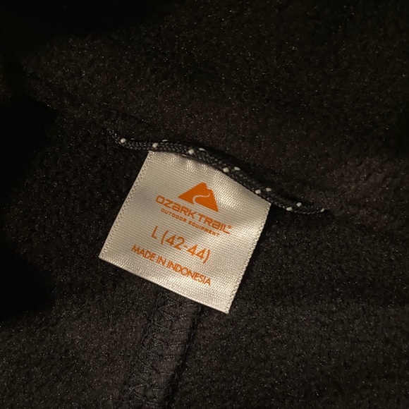 NWT Ozark Trail Mens Size L Black Mock Neck Soft Shell Full Zip Jacket - Picture 13 of 13